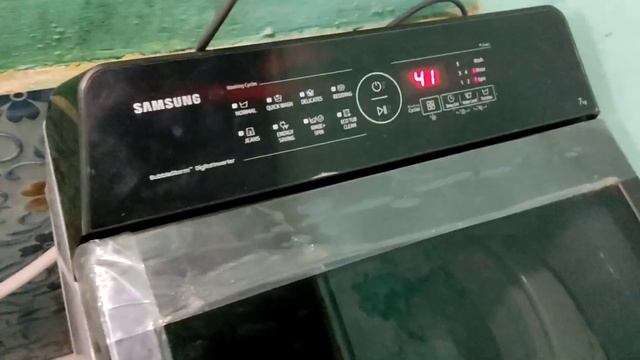 Samsung New Top Load Washing Machine Demo