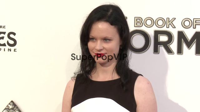 Thora Birch At The Book Of Mormon Los Angeles Opening Nig...