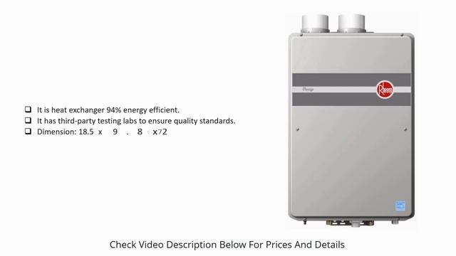 10 Best Tankless Water Heater 2019