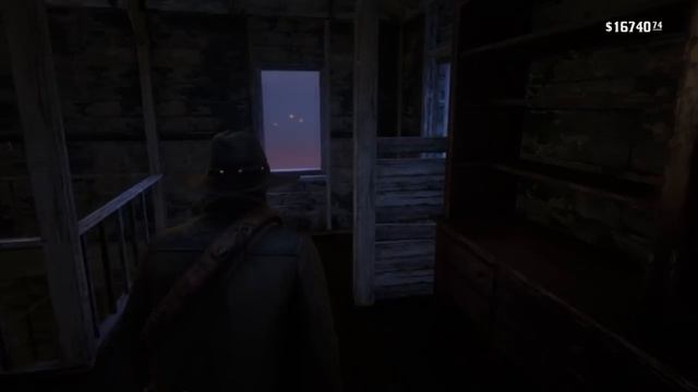 RDR 2 - Пропавшая принцесса. Секретная комната скупщика на втором этаже