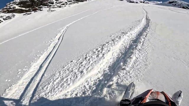 Powder Snow In Middle Of June At Riksgränsen !! | Yamaha Sidewinder MTX