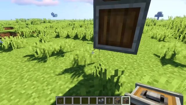 Self Powered Iron Sheet Factory Using Create Mod