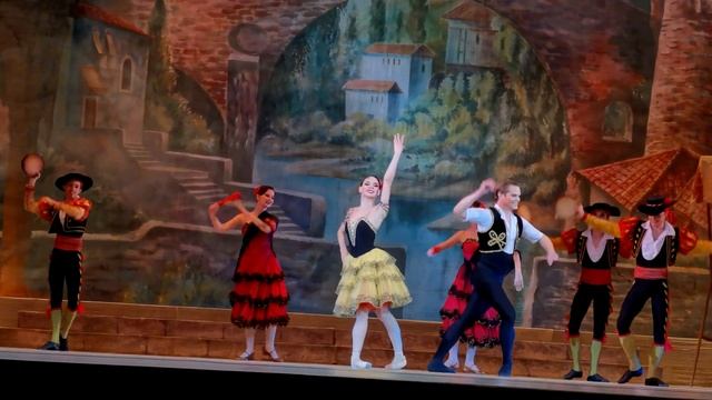 Ekaterina Pervushina as Kitri in ballet Don Quixote
