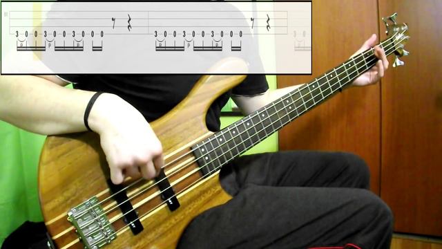 Mudvayne - Death Blooms (Bass Only) (Play Along Tabs In Video)