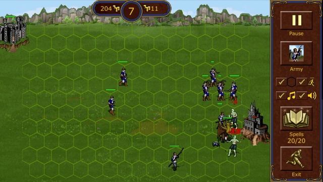 Castle Fight: Heroes 3 - nice casual Heroes 3 themed game for smartphones iOS and Android