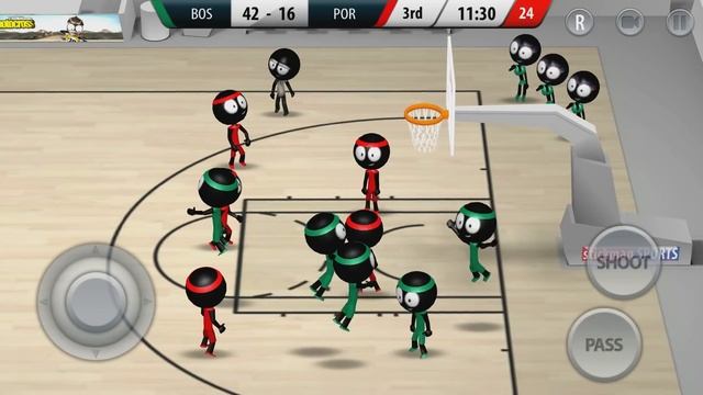 Stickman Basketball 2017 Android Gameplay #9