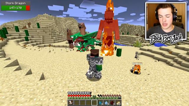 LIFE OF A MINECRAFT STORM DRAGON!