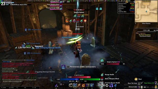 TESO  The Elder Scrolls Online  СТАМИНА НЕКРОМАНТ