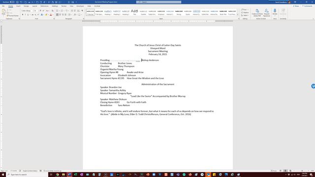 Block 240 W01 Cover Letter And Dot Leader Tabs