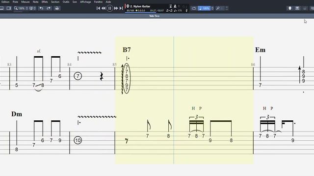 Vals Tico  - 2 Guitarras - Tablatura José Pietra