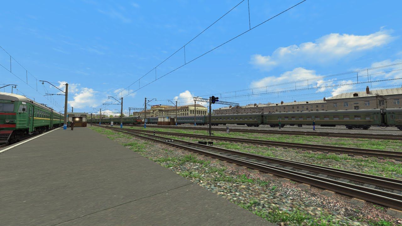 Train Simulator Classic ЕКБ-Шаля и чс2 с поездом 99