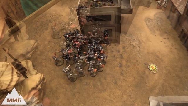 Space Marines Raven Guard Vs Orks Warhammer 40k Battle Report  Ep 04