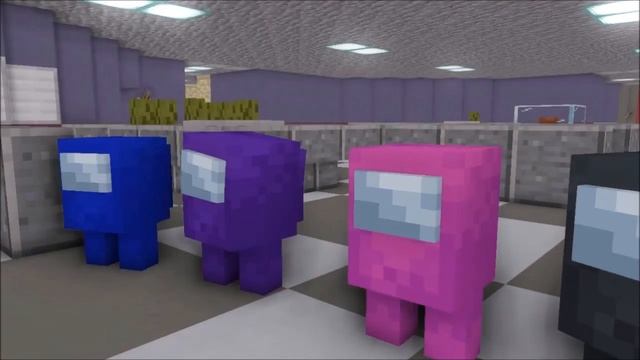 Among Us Animation : Crewmate - Minecraft Animation