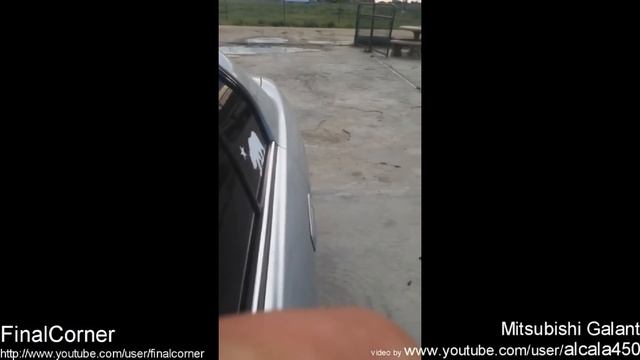 Mitsubishi Galant VR4 exhaust sounds - revs - acceleration