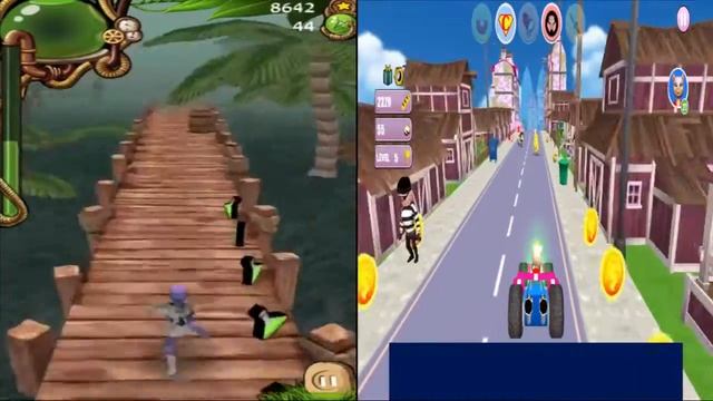 Zombie Run HD Vs Princess Cat Lea Run