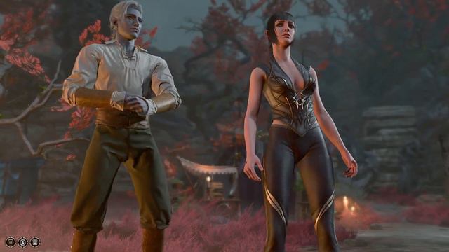 Companions React To OwlBear Cub Visiting Camp - Baldur's Gate 3