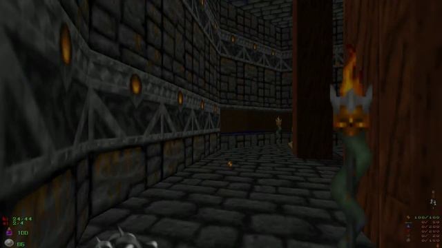 Heretic - E1M1 Docks - Black Plague - All Secrets - 1080p 60fps