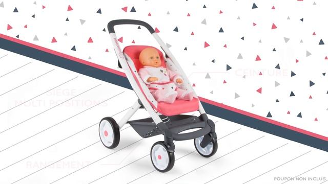 Smoby - Bébé Confort Combi Poussette + Landau [FR]