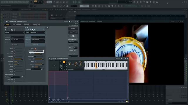 FL STUDIO  Visualizer Video Chopping