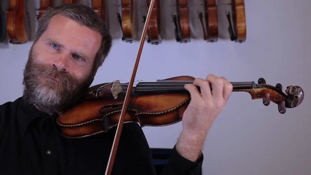 Lion Head Violin Labelled Eduard Reichrt