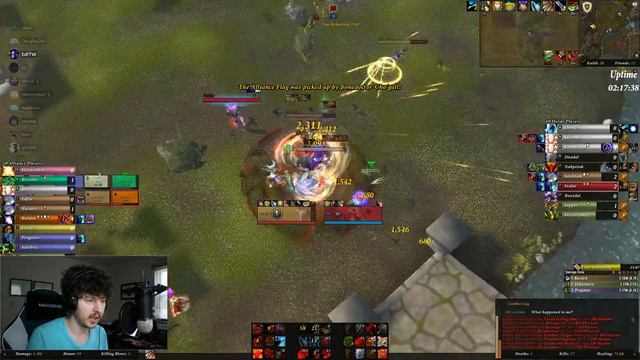 Grand Marsh Arms Warrior PoV - Twin Peaks RBG (1300+ MMR) - WoW BfA 8.0 PvP