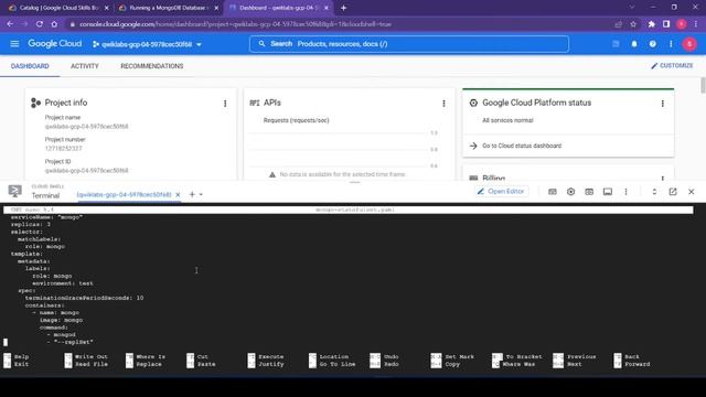Running A MongoDB Database In Kubernetes With StatefulSets Qwiklabs