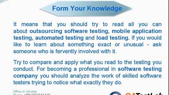 How To Build Your Testing Reputation In Software Testing Company?