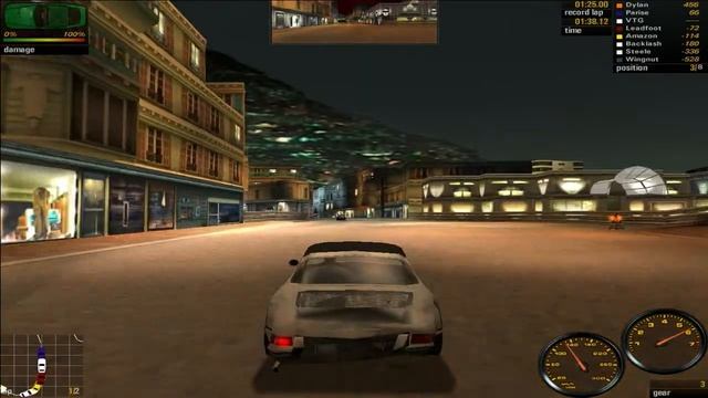 NFS Unleashed Porsche 2000 Class 2 3 Tournament Monte Carlo Circuit [VintageGames]