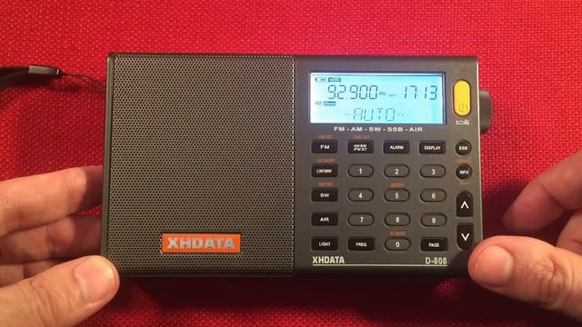 XHDATA D-808 AM FM SW SSB LW AIR Portable Radio Review