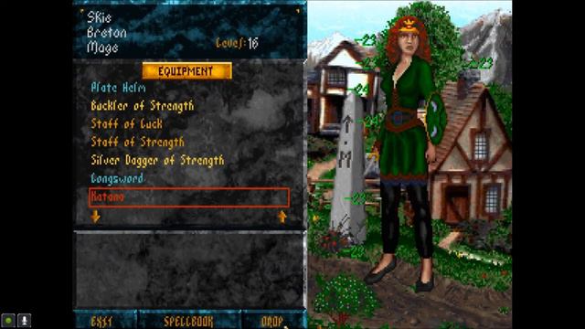 Let's Play Elder Scrolls: Arena, Part 56: Temple Of Agamanus