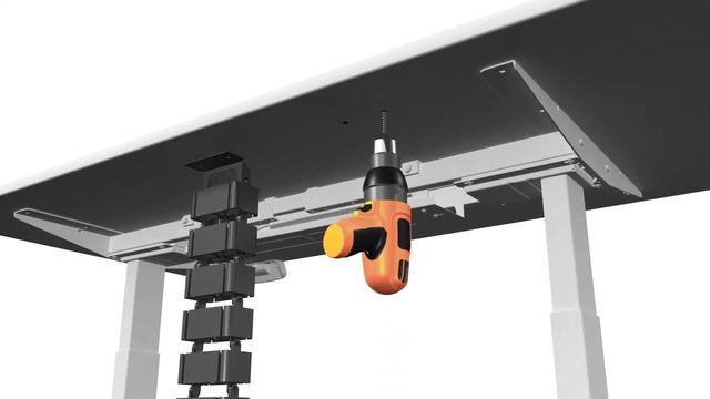 Maclean MC-727 B Desk Cables Organizer Adjustable Length Organizing Protecting 1m ABS Organizer For