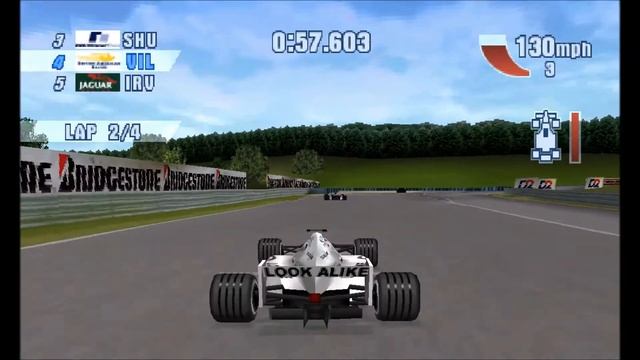 F1 Championship Season 2000 PS1: Hungaroring - Jacques Villeneuve (Expert)