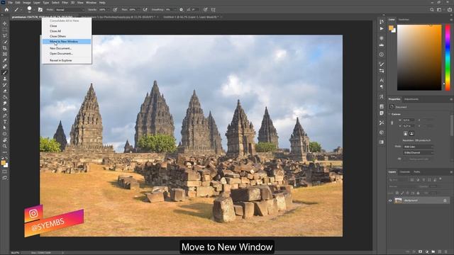 How To Fill Images In Text With Photoshop - Tutorial Photoshop CC 2020