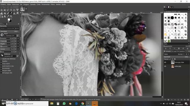 Tutorial GIMP - Preto E Branco