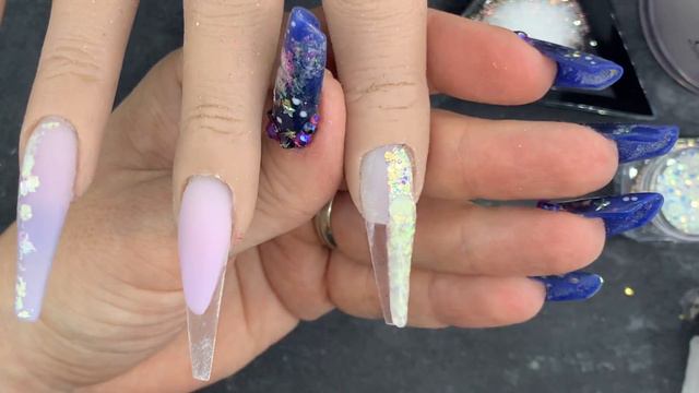 THE PRETTIEST PRINCESS NAILS….EVER!!!!