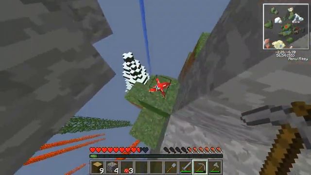 Карта Floating Islands In Minecraft и Три Друга