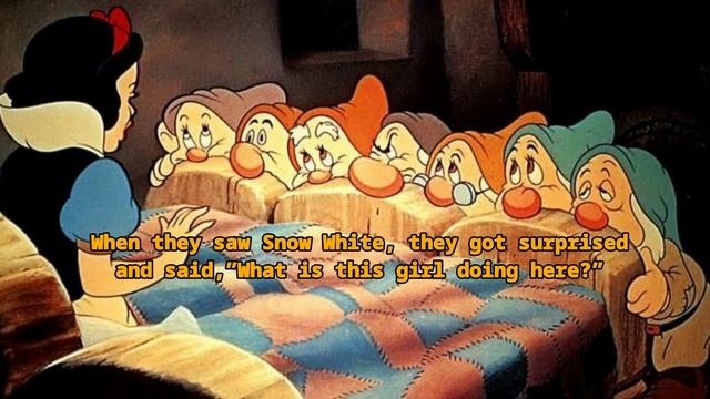 Snow White With English Subtitle - Bedtime Story