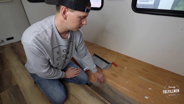 Replacing RV Carpet With Vinyl Floor