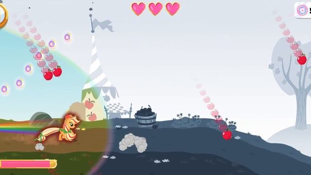 Playing My Little Pony: Rainbow Runners Epic Color Rush ?? Game ( Part 4 )