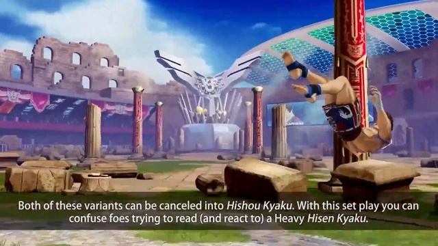 The King Of Fighters 15 - Official Kim Kaphwan Character Breakdown Trailer