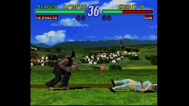 Tekken 2   PS1  Gameplay XRGB