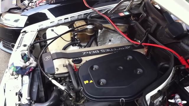 W124 - 300E-24V Engine Start After A 4 Week Stand
