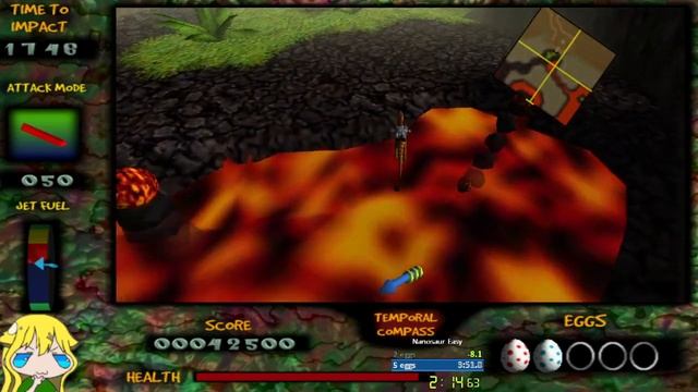 Nanosaur Easy Any% Speedrun In 3:45