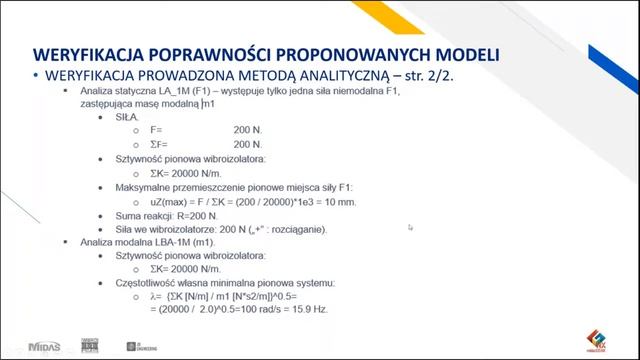 Midas GTS NX Webinar | Modelowanie Numeryczne Wibroizolatorów Sprężynowych CZĘŚĆ I