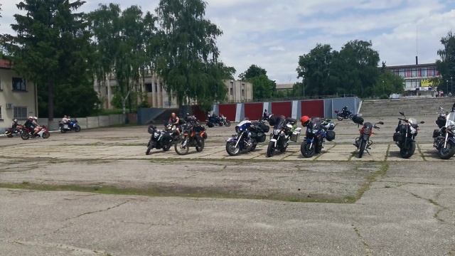 Слёт байкеров 