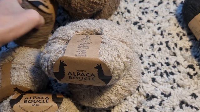 Вязовлог #85/готовые работы/покупки пряжи/судьба моего пледа