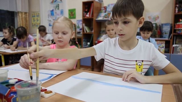 Один день из жизни в детском саду. Занятие.