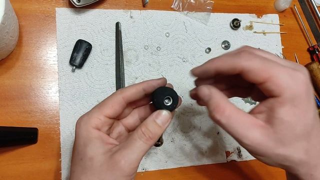 Замена ОСИ и КНОБА на ручках рыболовных катушек.