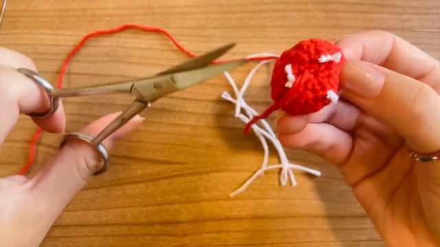 How To Crochet A Mushroom Bookmark - STEP BY STEP TUTORIAL