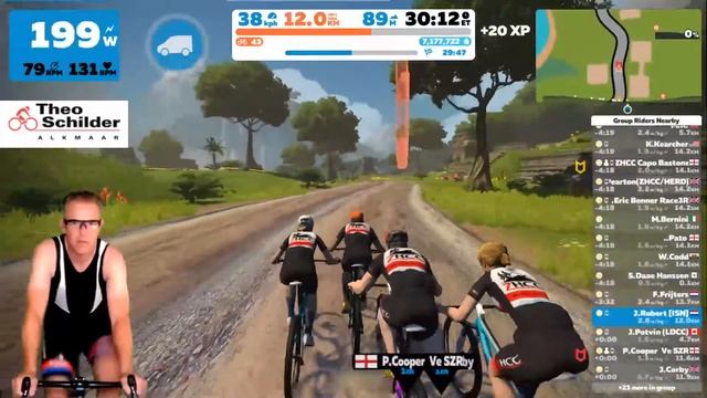 Gravel Rash ZHCC Zwift Livestream Back With The Elite Direto
